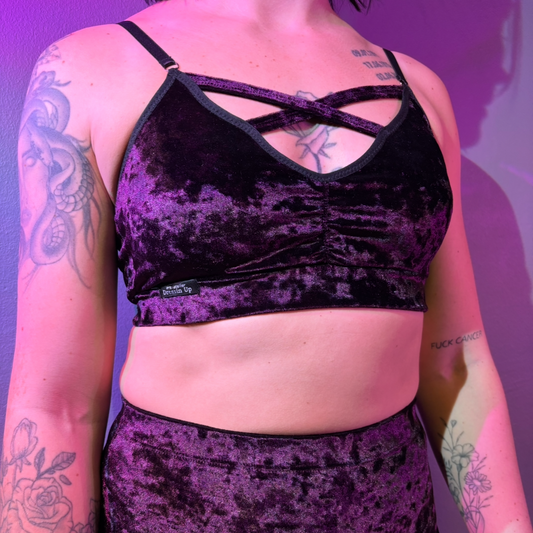 DressinUp Marble Velvet Top