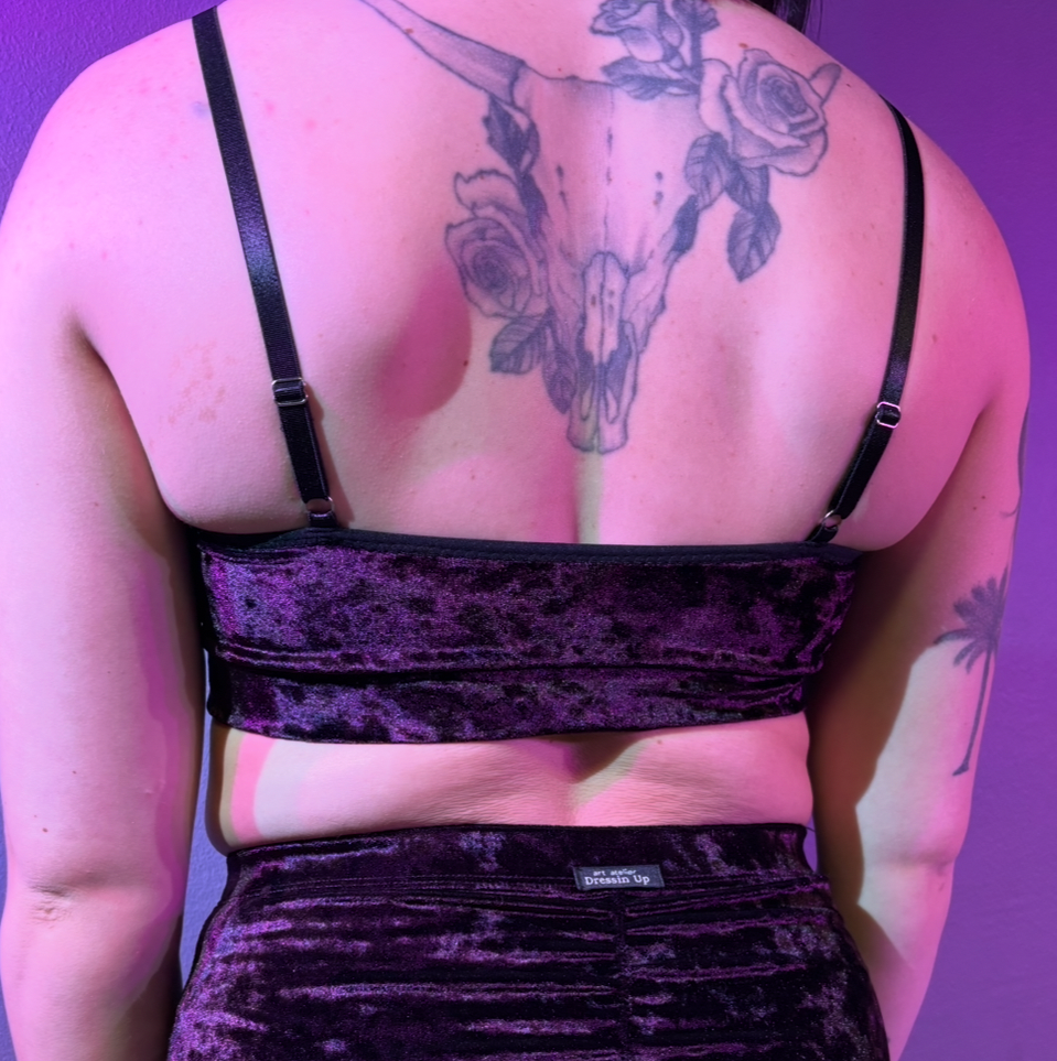 DressinUp Marble Velvet Top