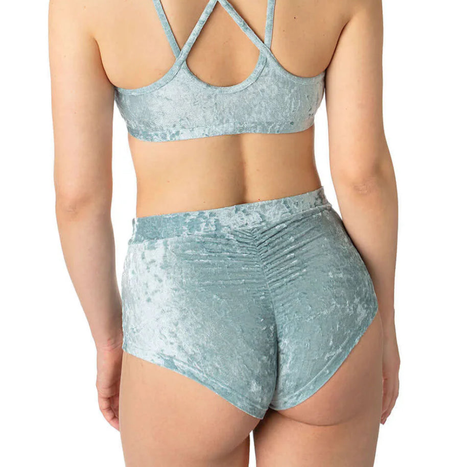 Dragonfly Lola Velvet Shorts