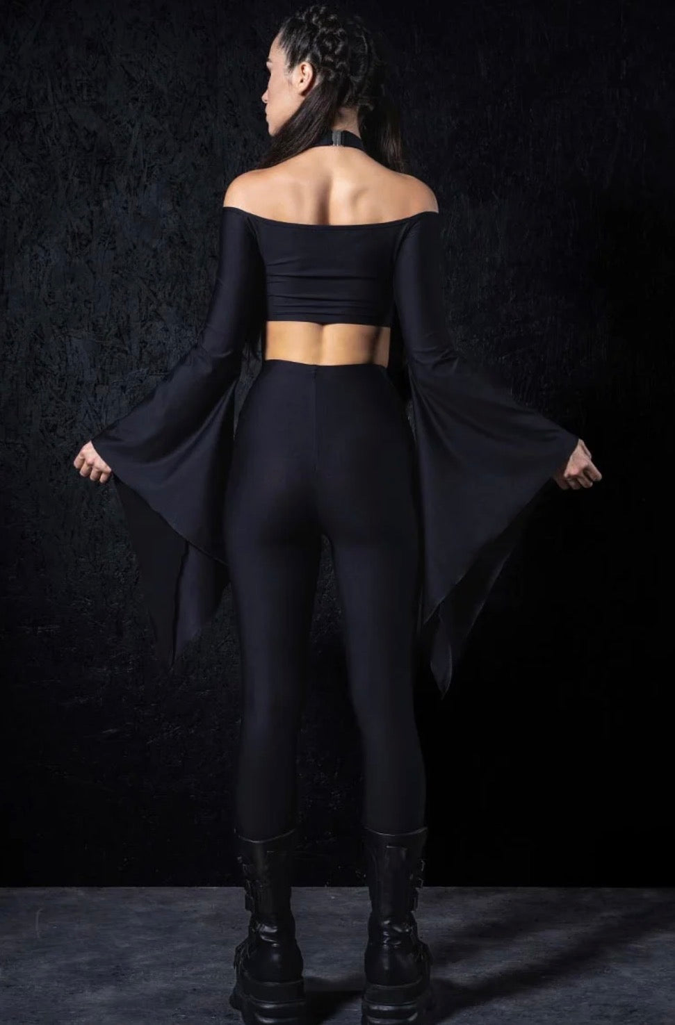Devil Walking Coven Shadow Leggings Set