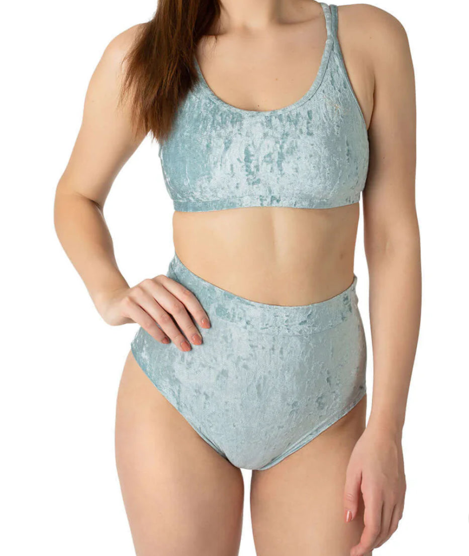 Dragonfly Lola Velvet Shorts